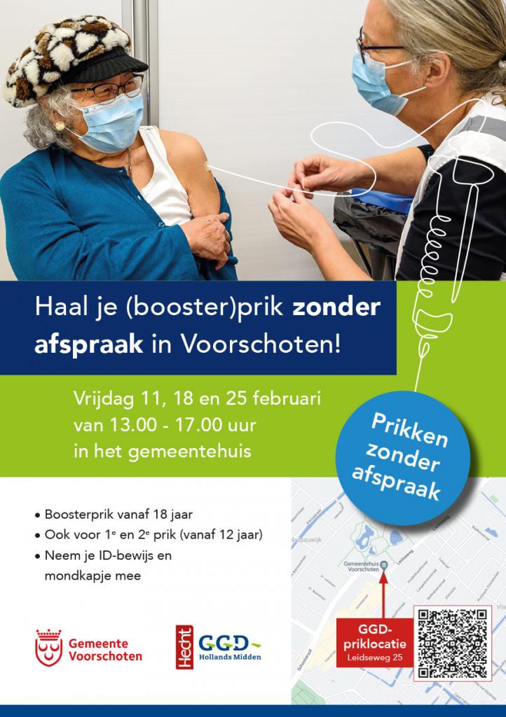 Vaccineren in Voorschoten