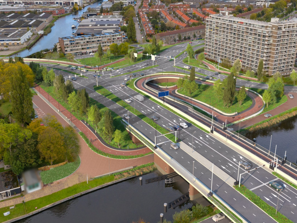 Impressie van het nieuwe Lammenschansplein