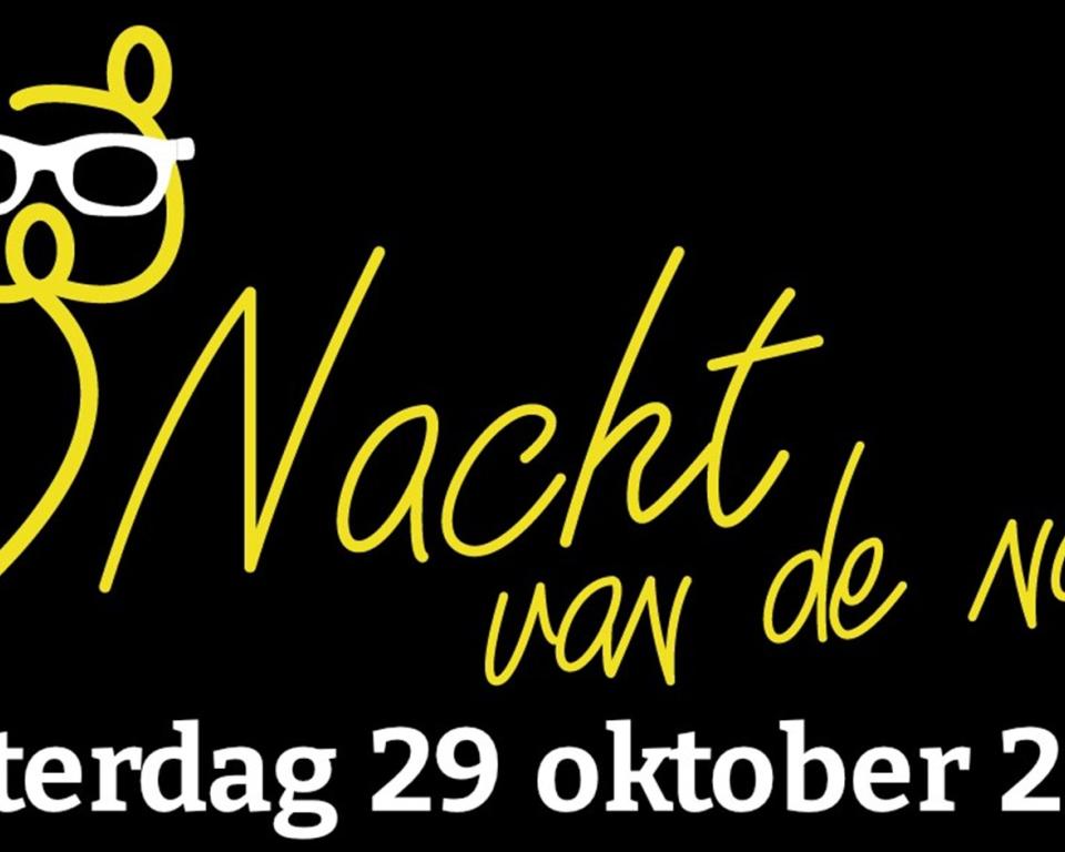 Aankondiging Nacht van de nacht: zaterdag 29 oktober 2022