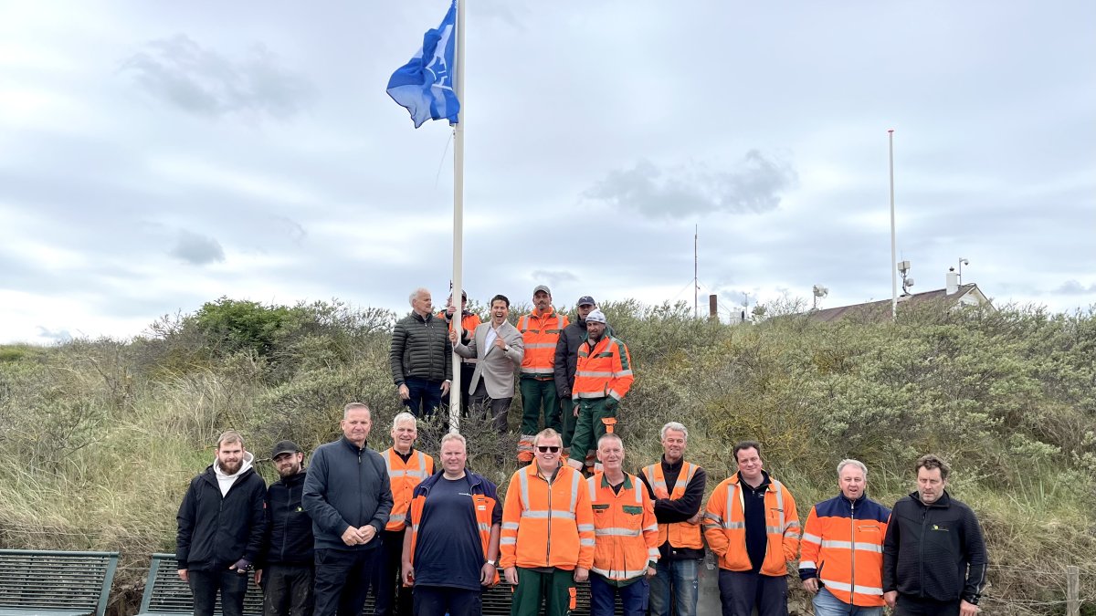 Blauwe Vlag voor Wassenaarse strand