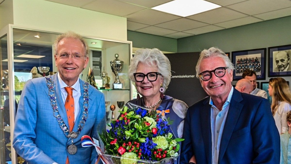 Koninklijke onderscheiding voor mevrouw Van der Feltz-Huisken