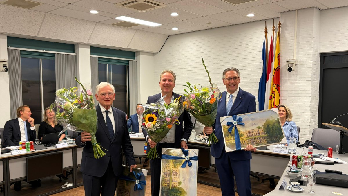 Gemeente Wassenaar neemt afscheid van drie wethouders