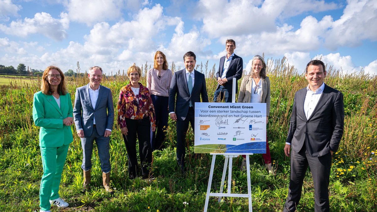 Partners bundelen krachten voor een sterker landschap tussen Noordzeestrand en het Groene Hart