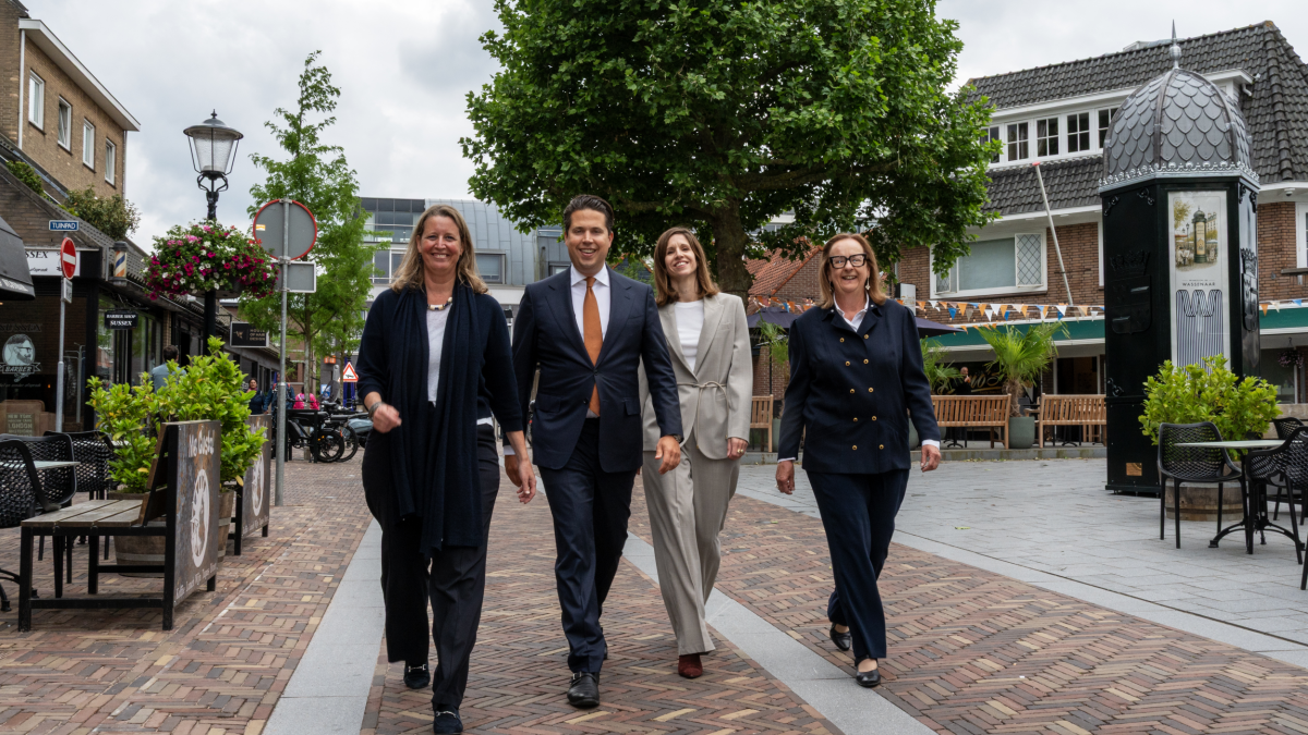 Wethouders Wassenaar van start met akkoord 'Samen bouwen aan Wassenaar'