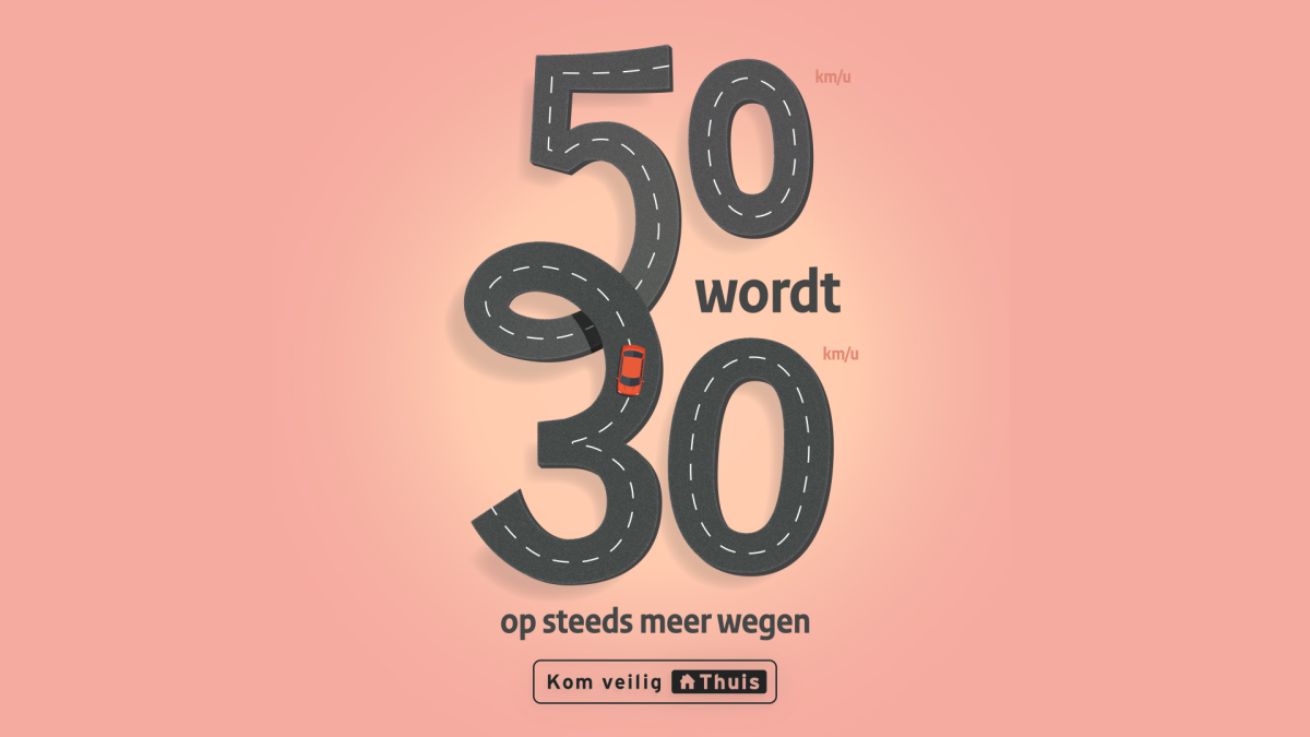 30 km/u wordt de nieuwe norm in Wassenaar