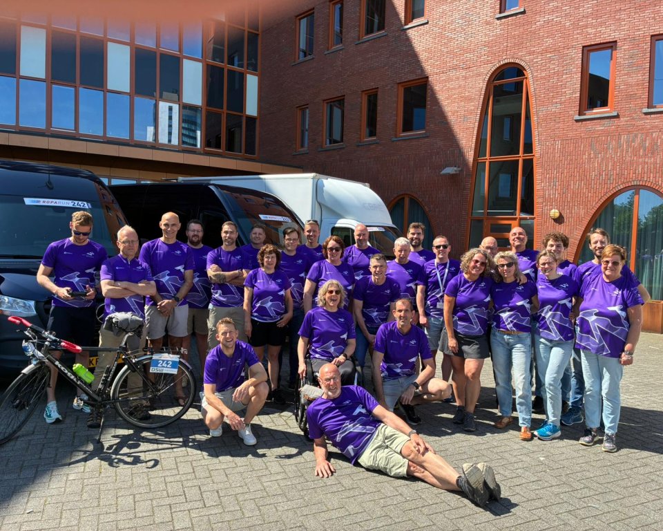 Team De Waterlopers doet mee aan de Roparun 2026