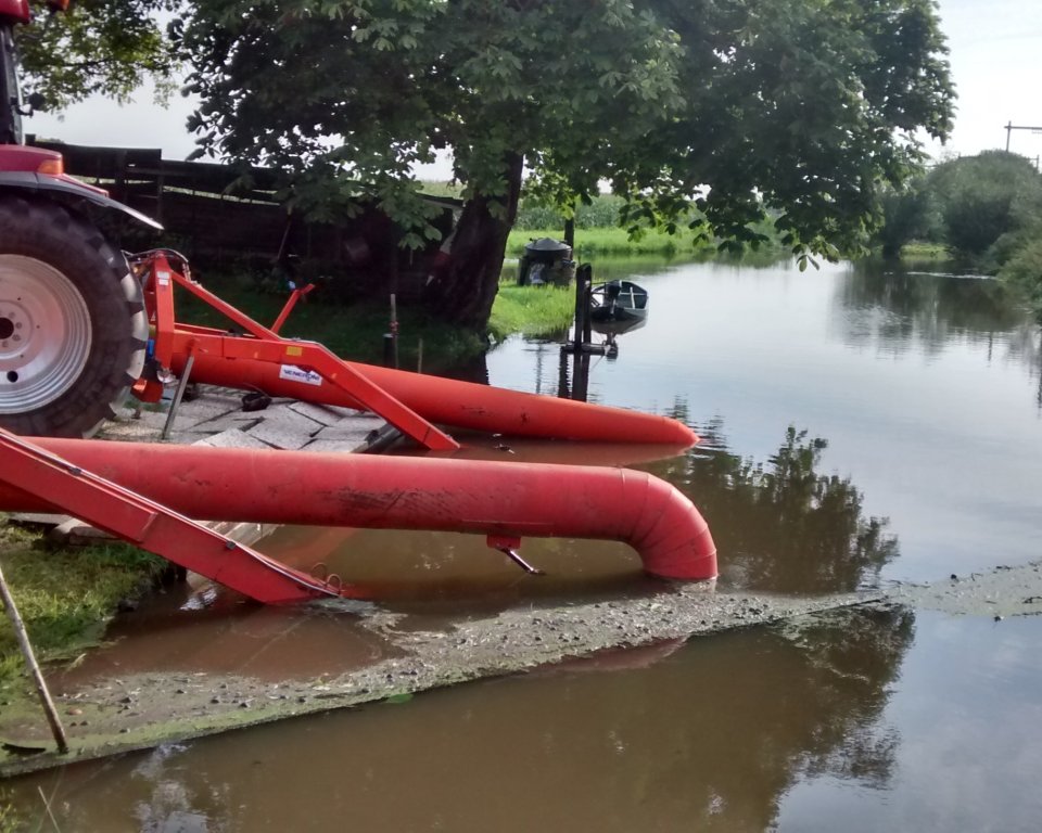 Aanvullende bemalingspomp in Hardinxveld-Giessendam