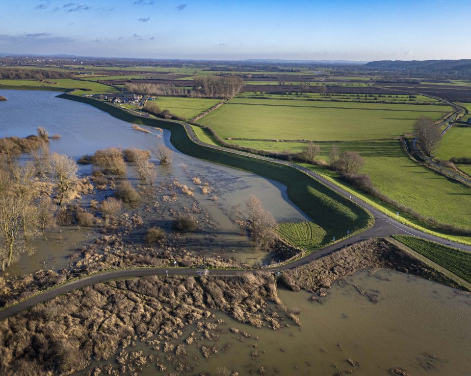 Ooijpolder hoogwater