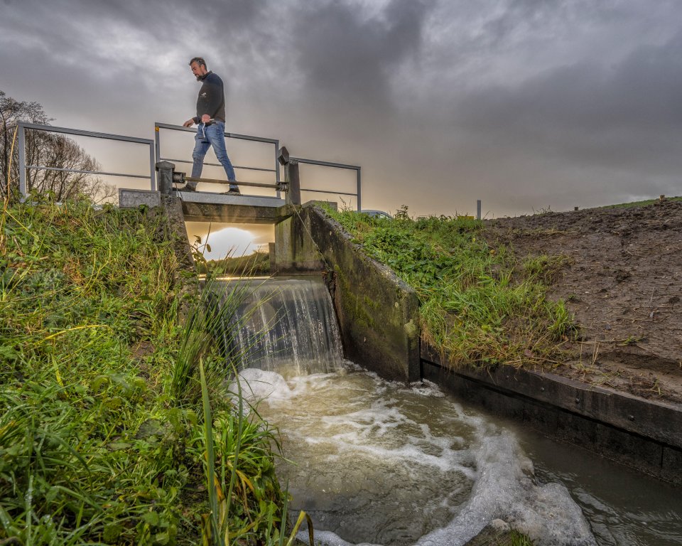 Waterbericht stuw winter