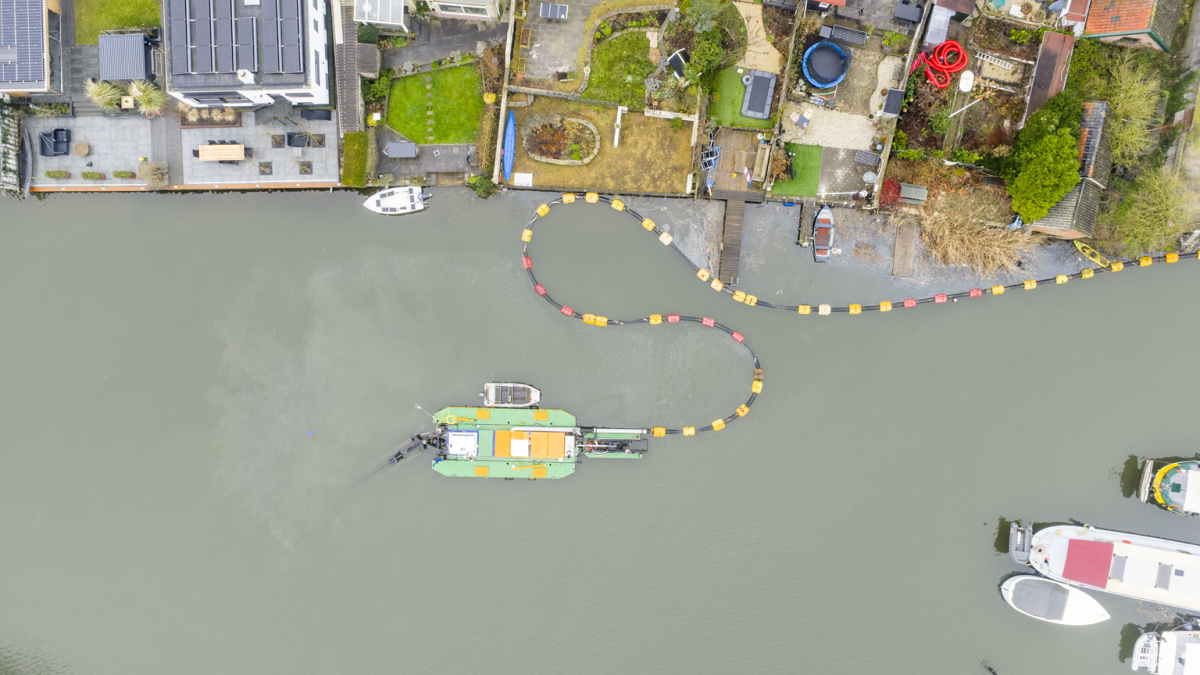 Baggerwerkzaamheden Oude Zederik succesvol afgerond