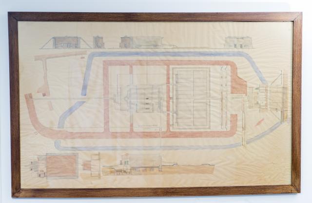 plattegrond zuivering Zaltbommel 1946