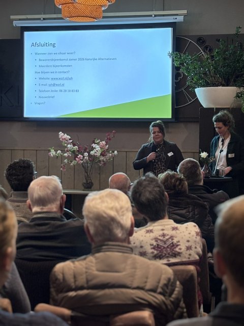 Bewonersavond sfeerimpressie