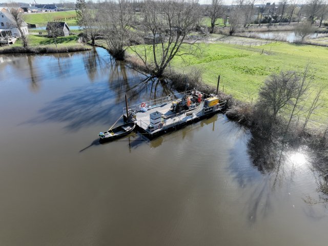 werkzaamheden vanaf het water