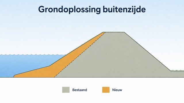 Grondoplossing buitenzijde