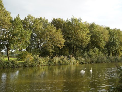 Foto van het Overijssels Kanaal tussen Raalte en Deventer