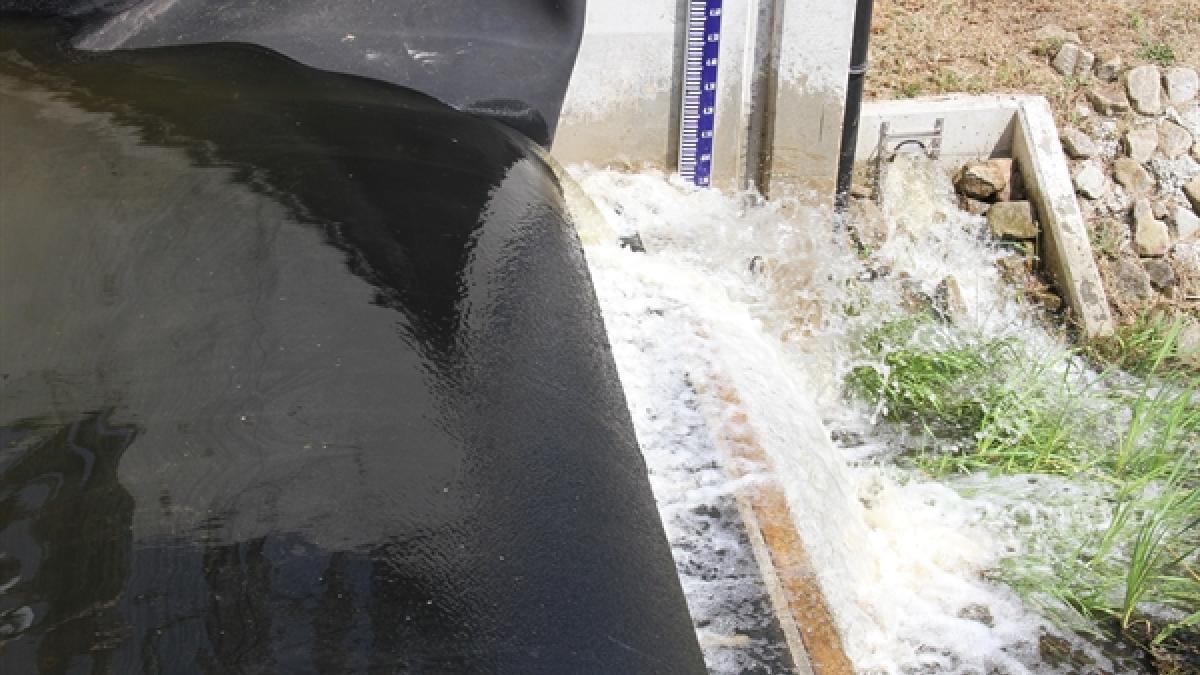 Test: Honderd miljoen liter water in waterberging Panjerd-Veeningen