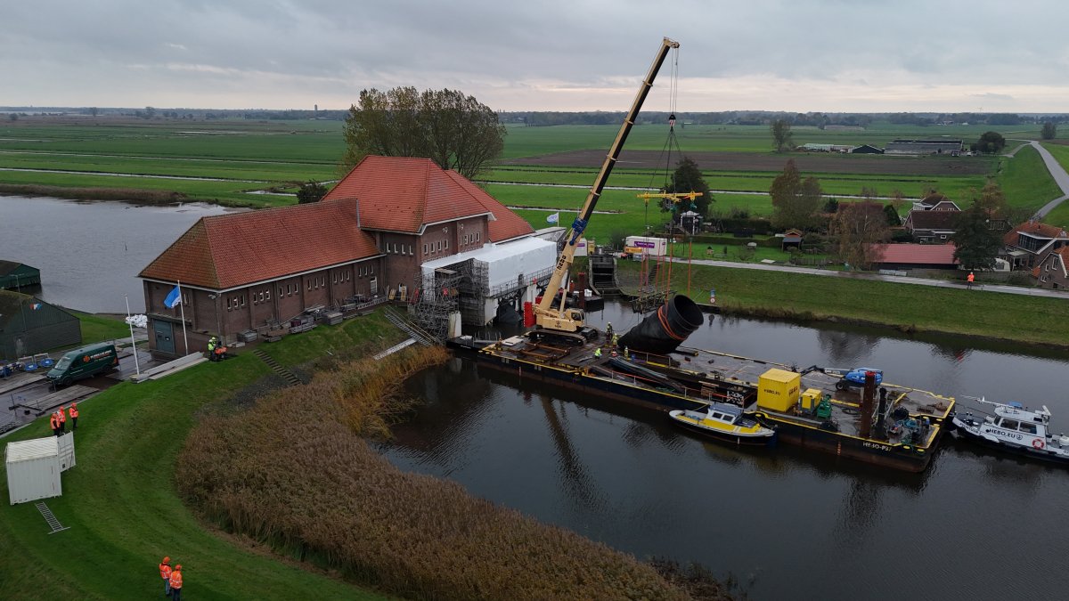 Open restauratiedag gemaal A.F. Stroink