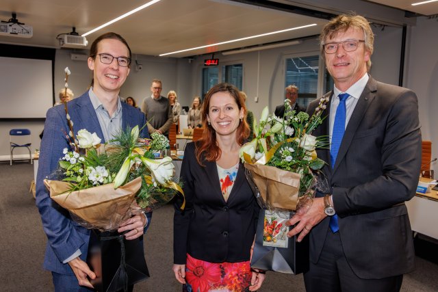 De rekenkamerleden die benoemd zijn.