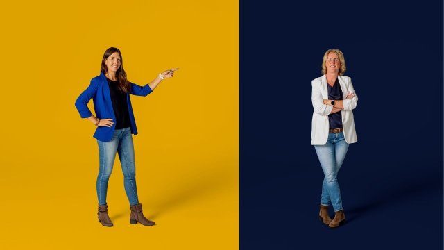 Iris en Ingrid zijn beleidsmedewerkers voor het Sociaal domein