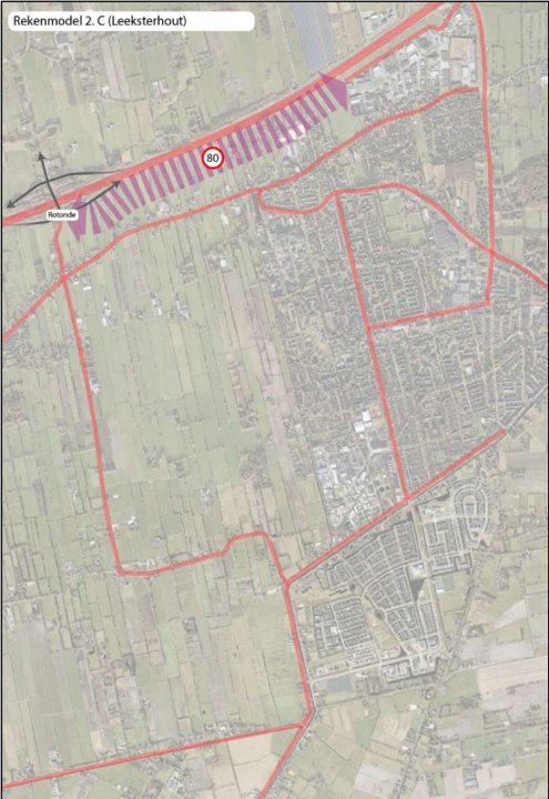 Kaart Rekenmodel 2. C (Leeksterhout)