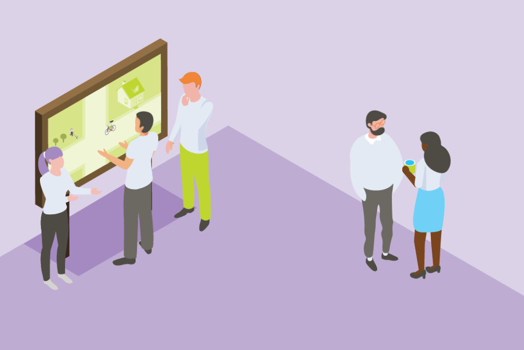 Stap 2: U wordt uitgenodigd voor een dorpsbijeenkomst.