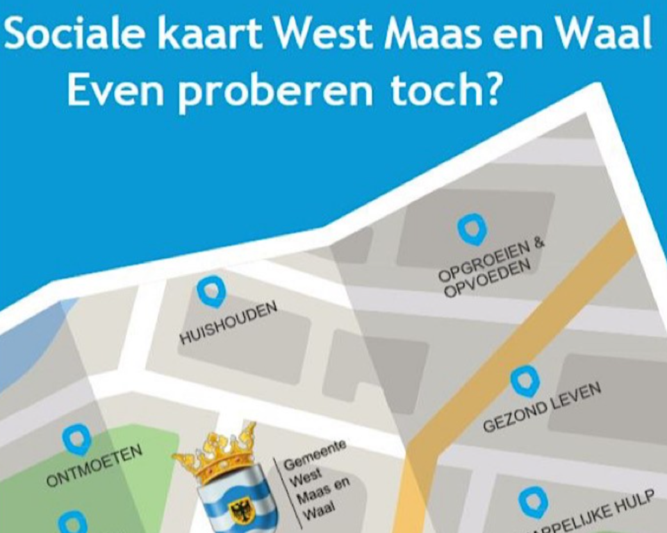 Sociale kaart West Maas en Waal. Even proberen toch?