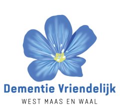 Logo dementie vriendelijk west maas en waal