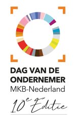 Logo tiende editie dag van de ondernemer