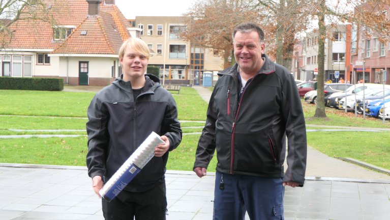 Ryan en Piet van het Energie FIX-team