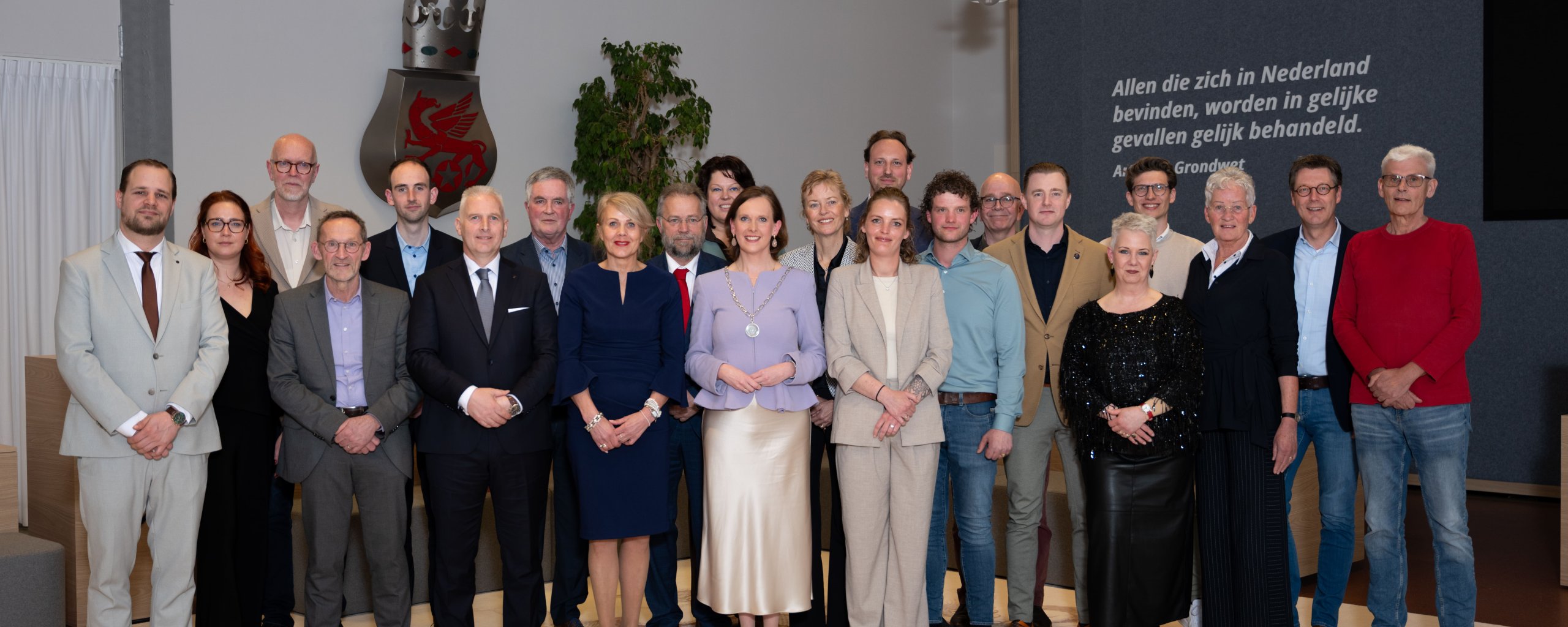 De nieuwe gemeenteraad