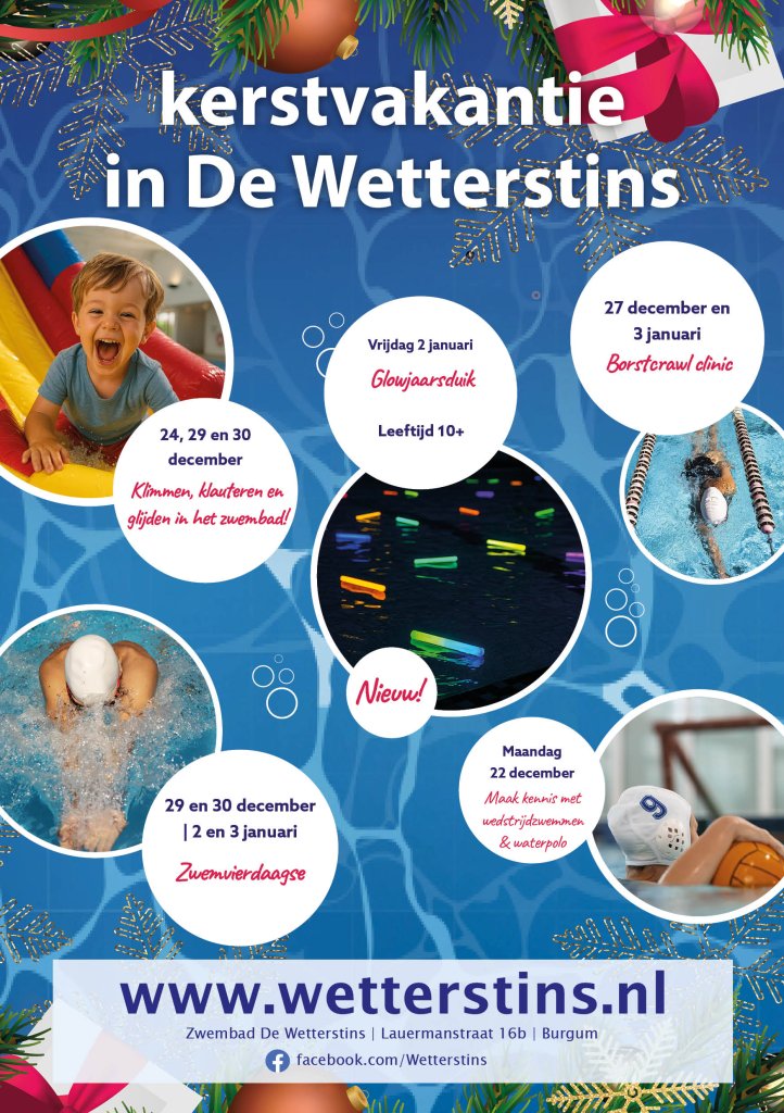 Flyer kerstvakantie 2025