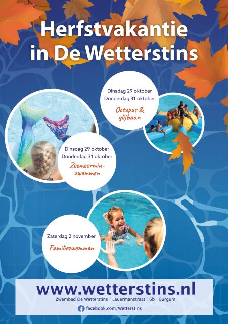 afbeelding flyer herfstvakantie 2024