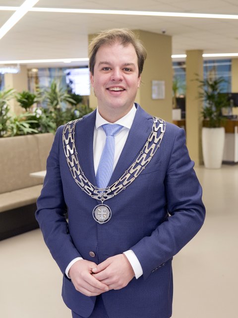 Burgemeester Nick Hubers