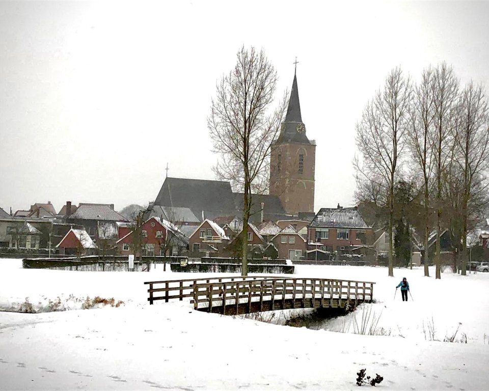 Winterswijk in de sneeuw
