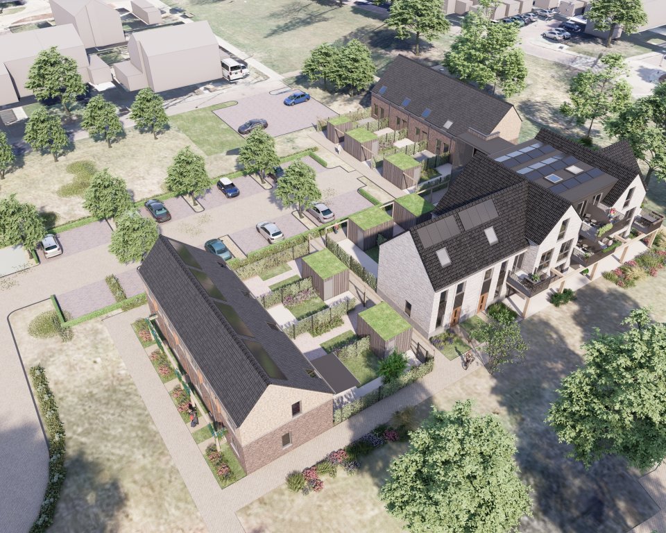 ontwerp nieuwbouw Ribeslaan