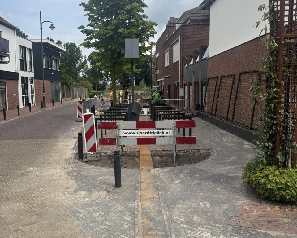 Werkzaamheden vergroenen Weeninkpad