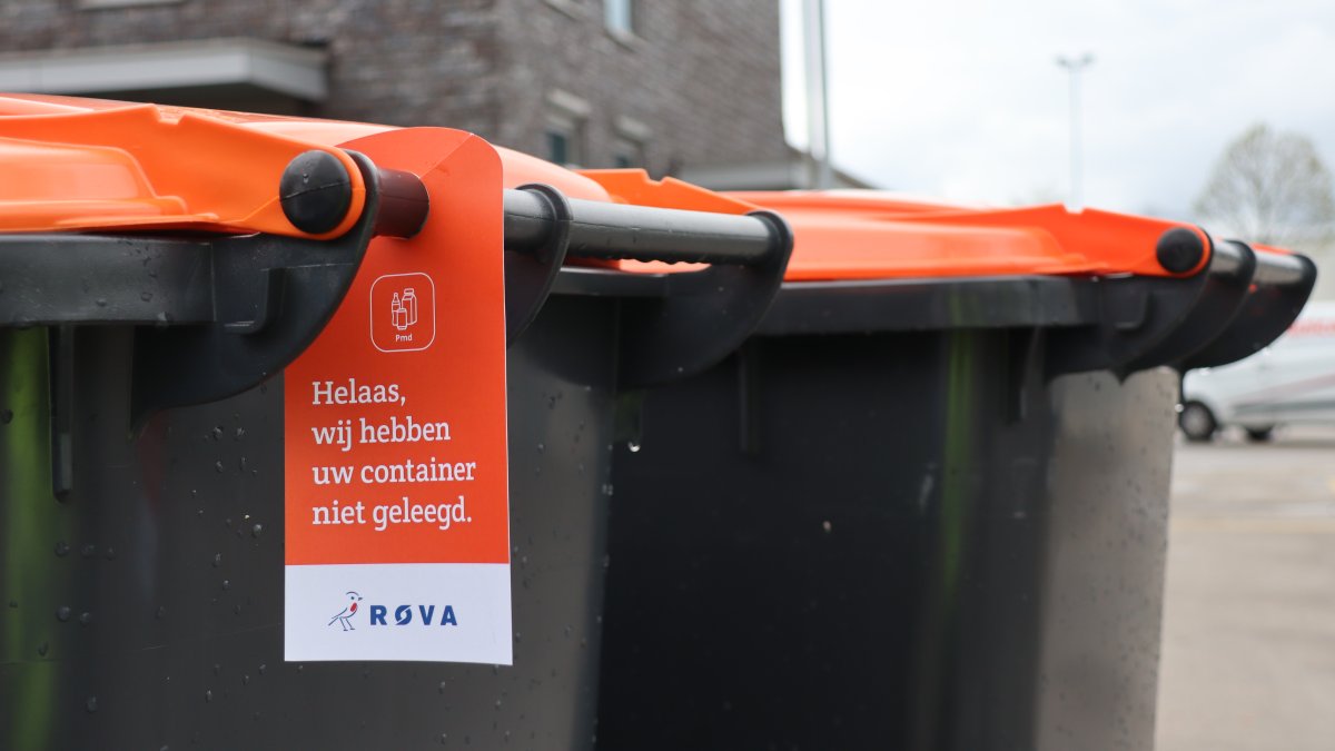 ROVA gaat pmd-containers controleren op inhoud
