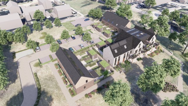 ontwerp nieuwbouw Ribeslaan