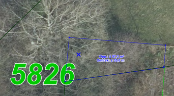 Plattegrond kavel