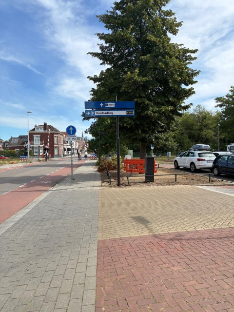 Parkeerplaats Houtlading