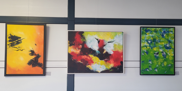 Werken van Frans Jansen - Expositie in het SKB