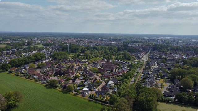 Luchtfoto van Winterswijk, Rikker