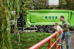 vrachtwagen van ROVA