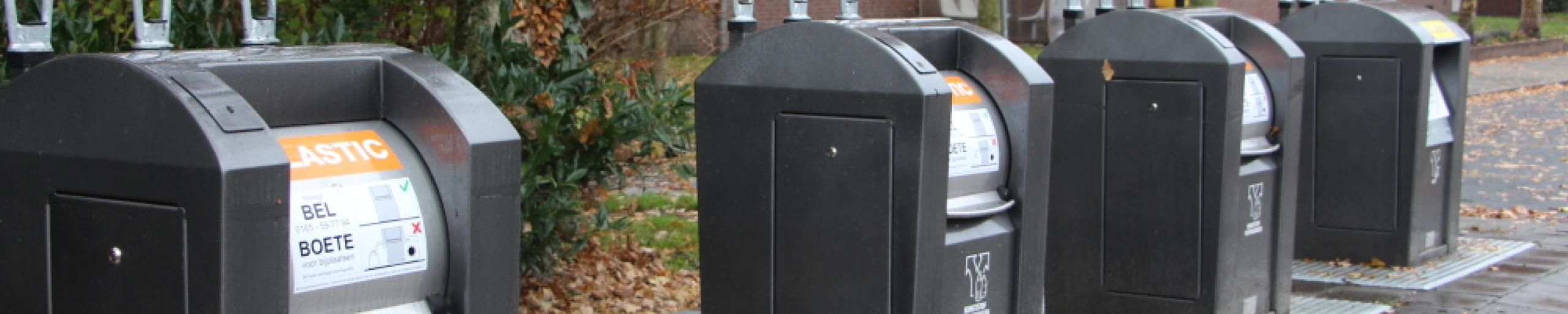 Ondergrondse afvalcontainers in Huijbergen
