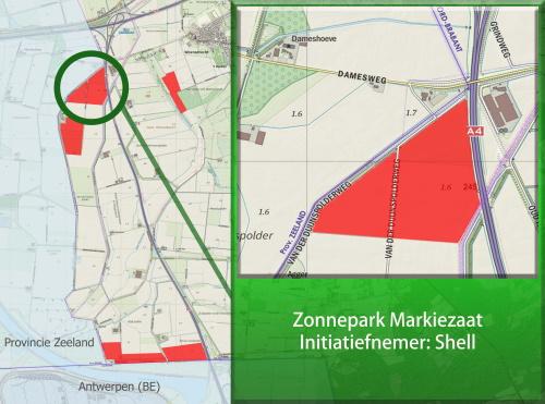 Ligging Zonnepark Markiezaat