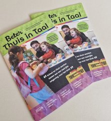 Afbeelding van het magazine Thuis in Taal