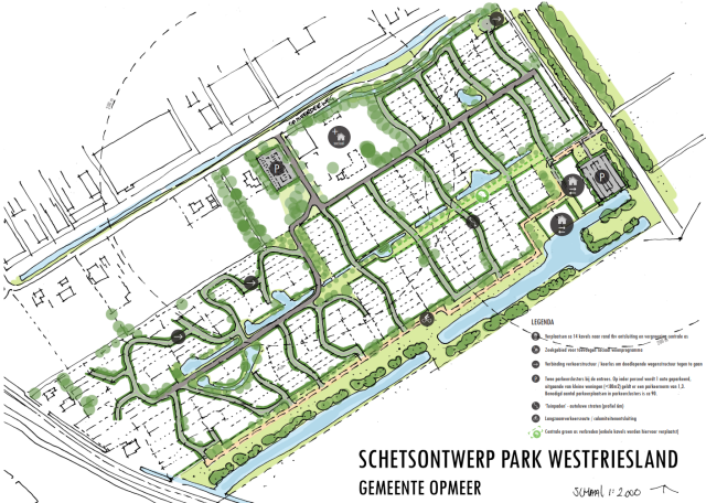 Schetsontwerp Park Westfriesland