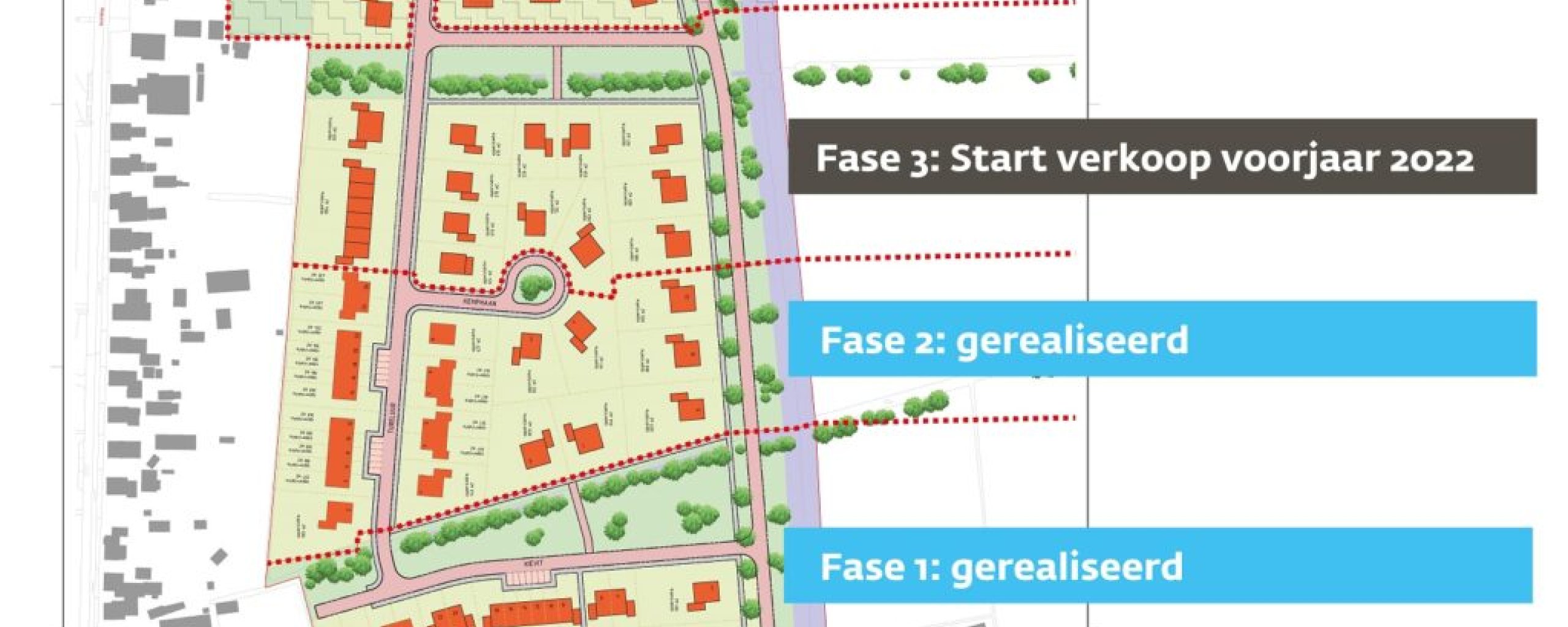 Zevenhuizen Oost 2021 plan overzicht op kaart