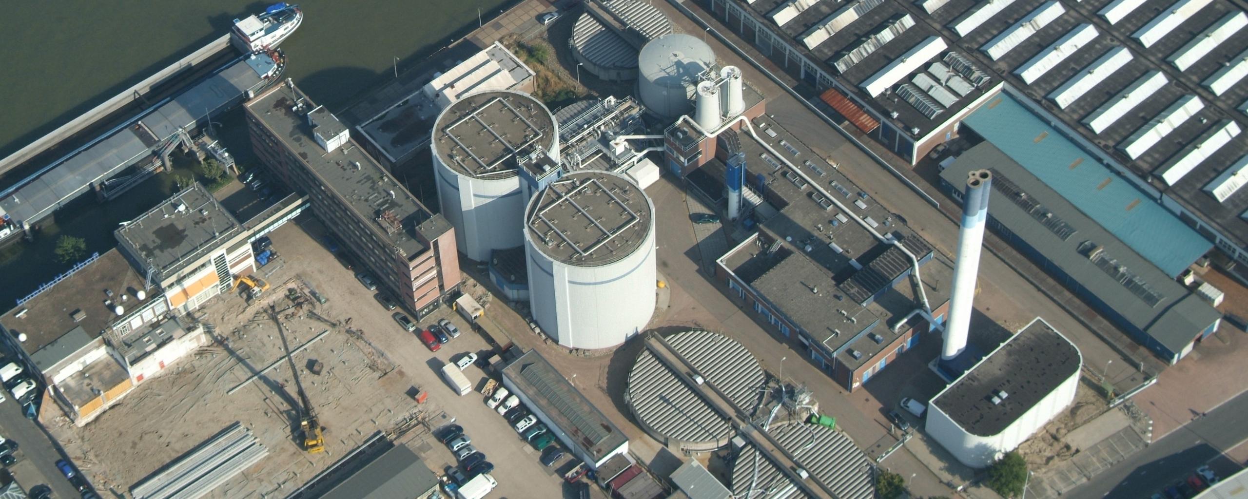 Luchtfoto van Sluisjesdijk