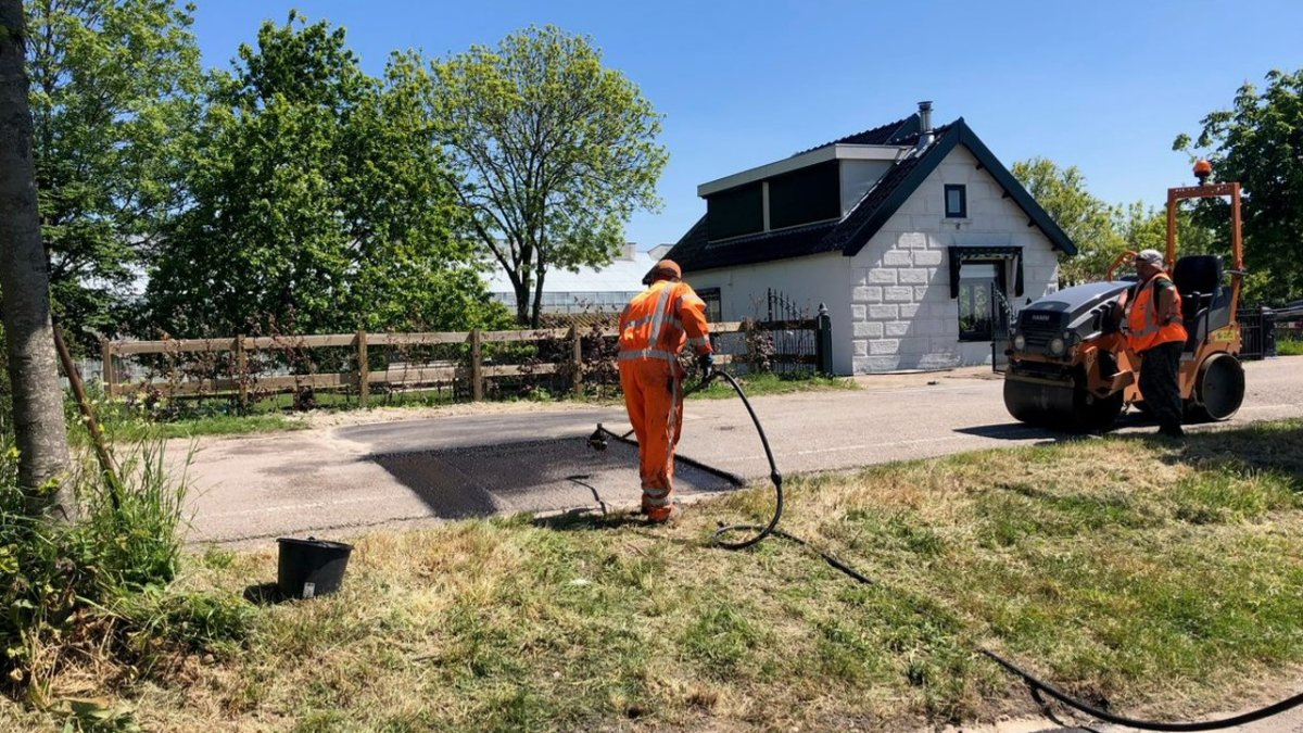 Projecten: werken aan de weg